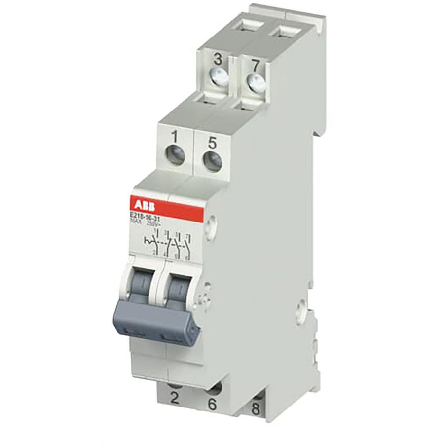 Controleschakelaar 16A, 3M+1V