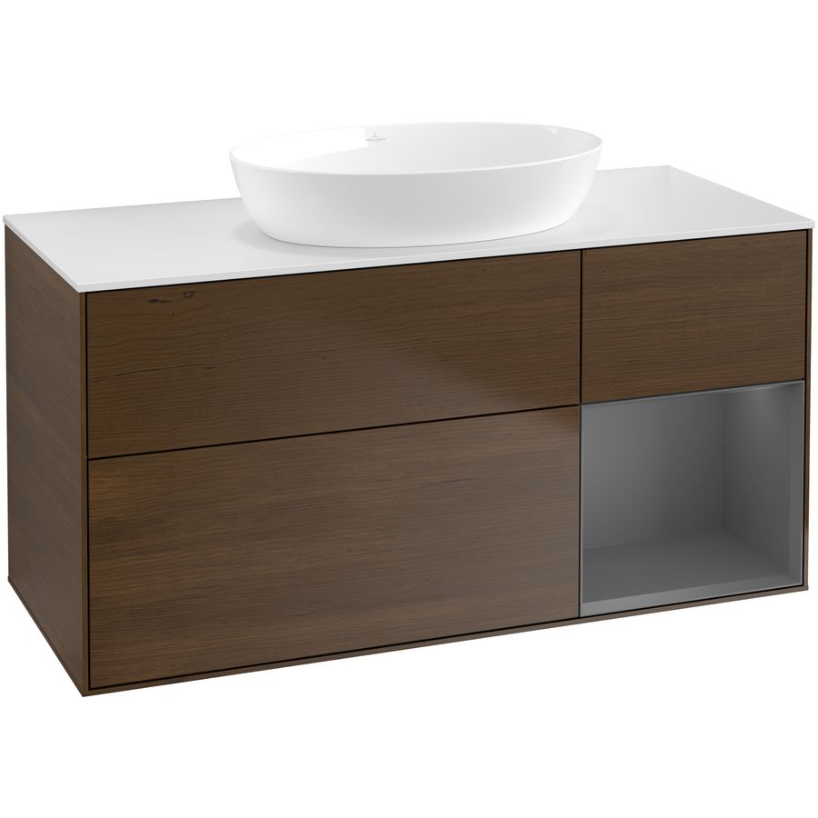 Wastafelonderkast Finion 1200x603x501mm W.Veneer FA71GKGN
