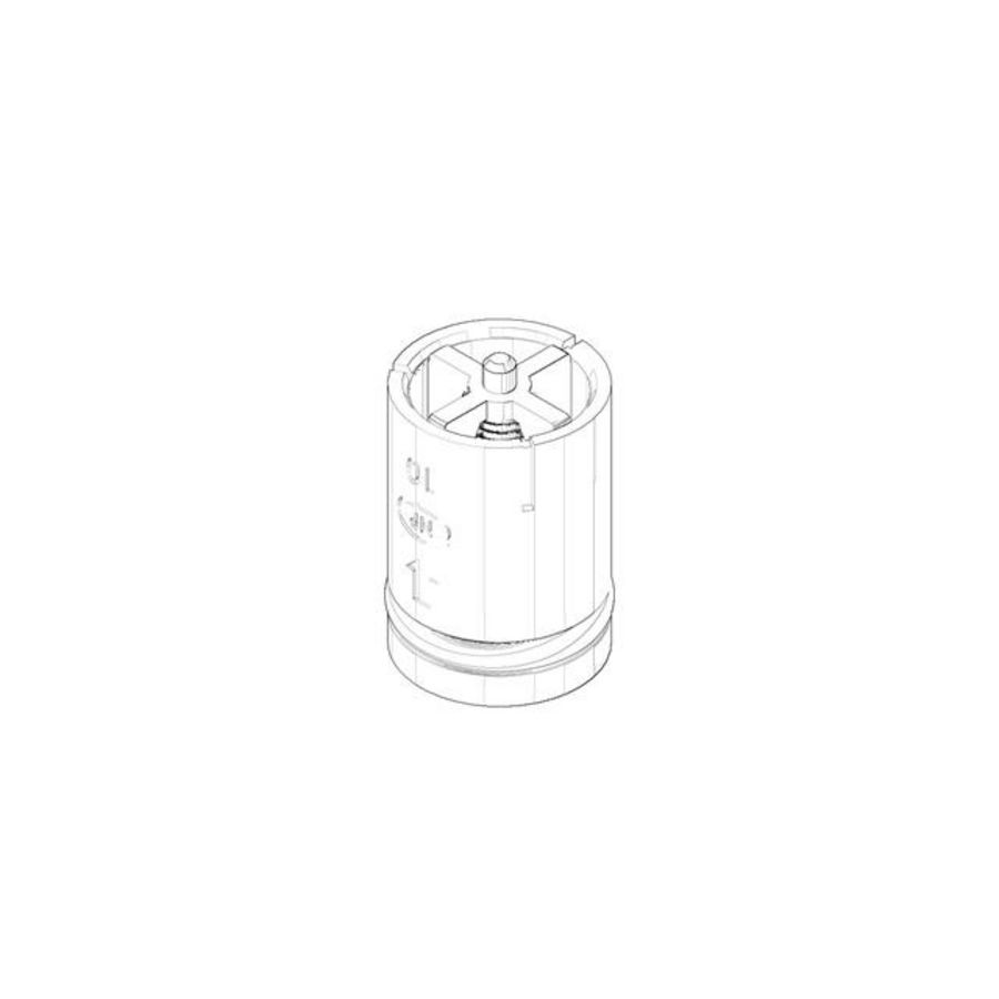 Back-flow preventer groen 5,7l/min. 09230109690