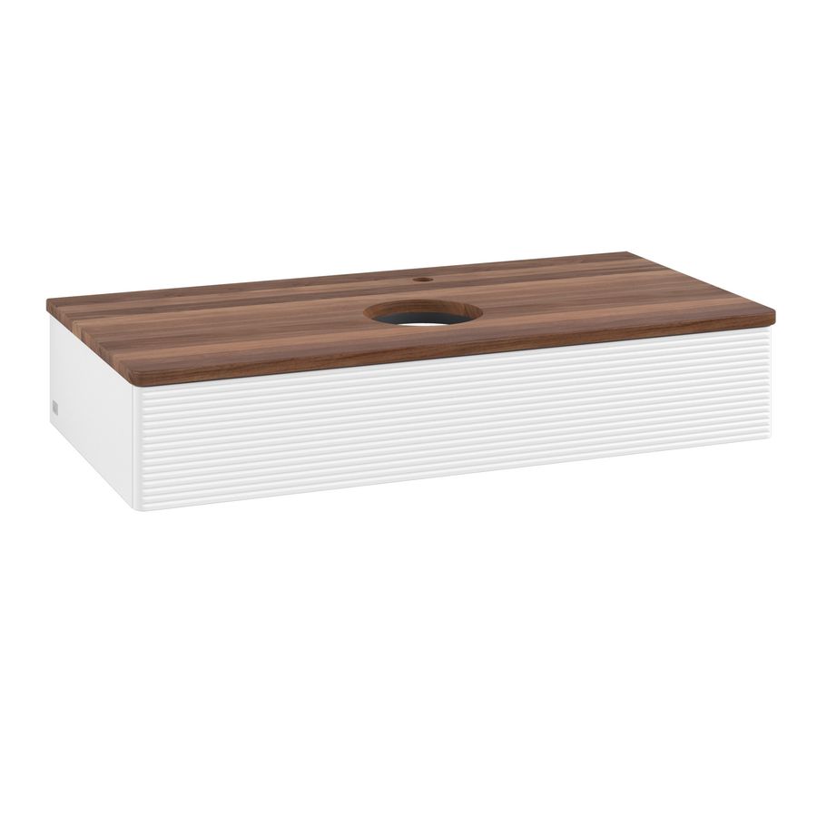 Wastafelonderkast Antao 1000x190x500mm White Matt Lacquer K09152MT