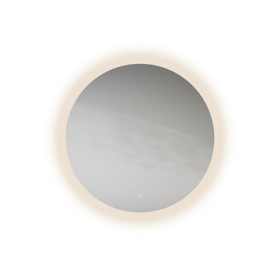 Spiegel A-LINE ROUND ø80cm indirecte LED verlichting 3000K tip-touch knop