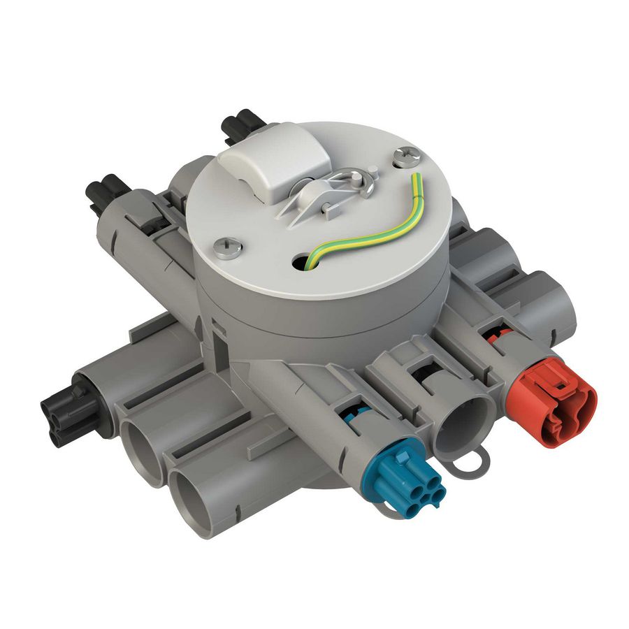 Stekerbare centraaldoos CW75-DE3