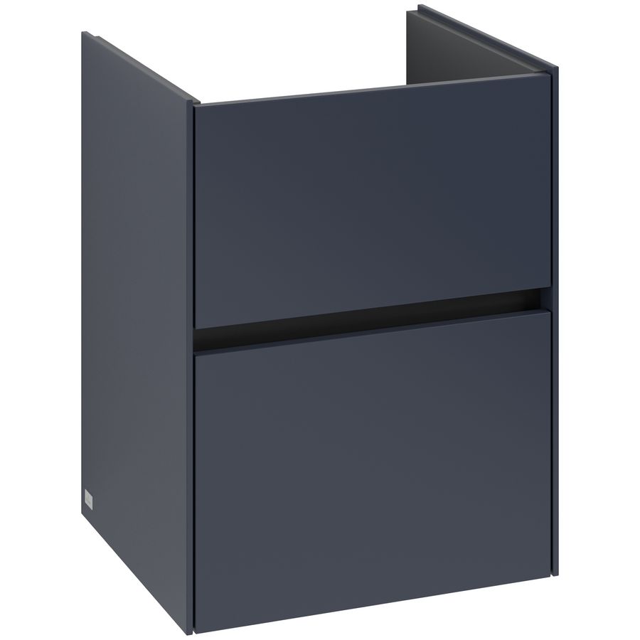 Wastafelonderkast Collaro 472x610x404mm Marine Blue C14100VQ