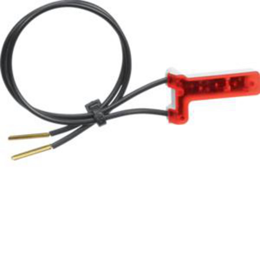 Led-element 12/24V rood met bedrading berker W.1