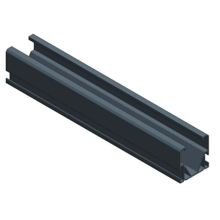 Alu Side++ profiel L=2370mm XXL - zwart 701702370 VVE=84