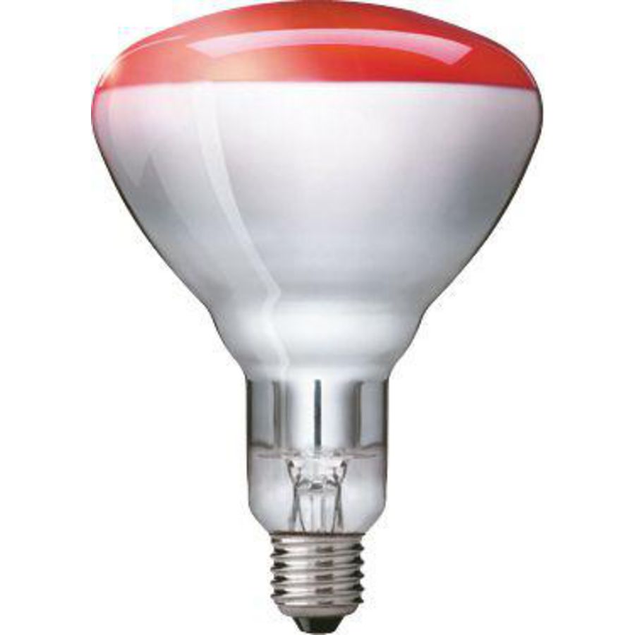 Doos a 10st. BR125 IR 250W E27 230-250V Red 1CT/10