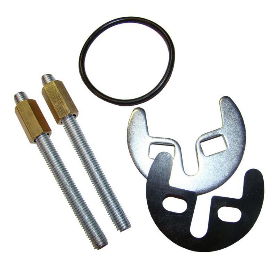 Kraanbevestigingsset A plaatje 2 bouten O-ring VVE=10