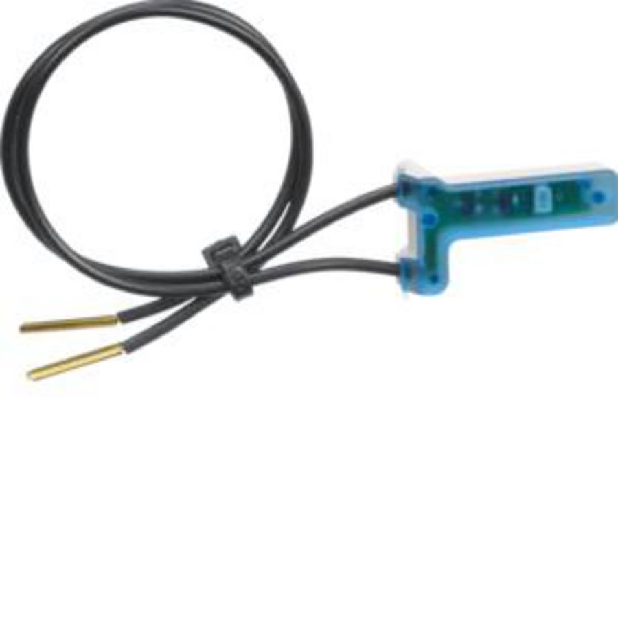 Led-element 12/24V blauw met bedrading berker W.1