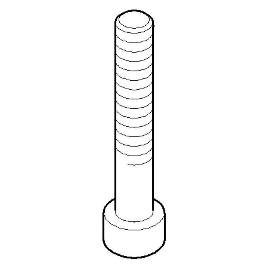 Bevestiging Cilinderschroef+binnenzeskant M8X50mm