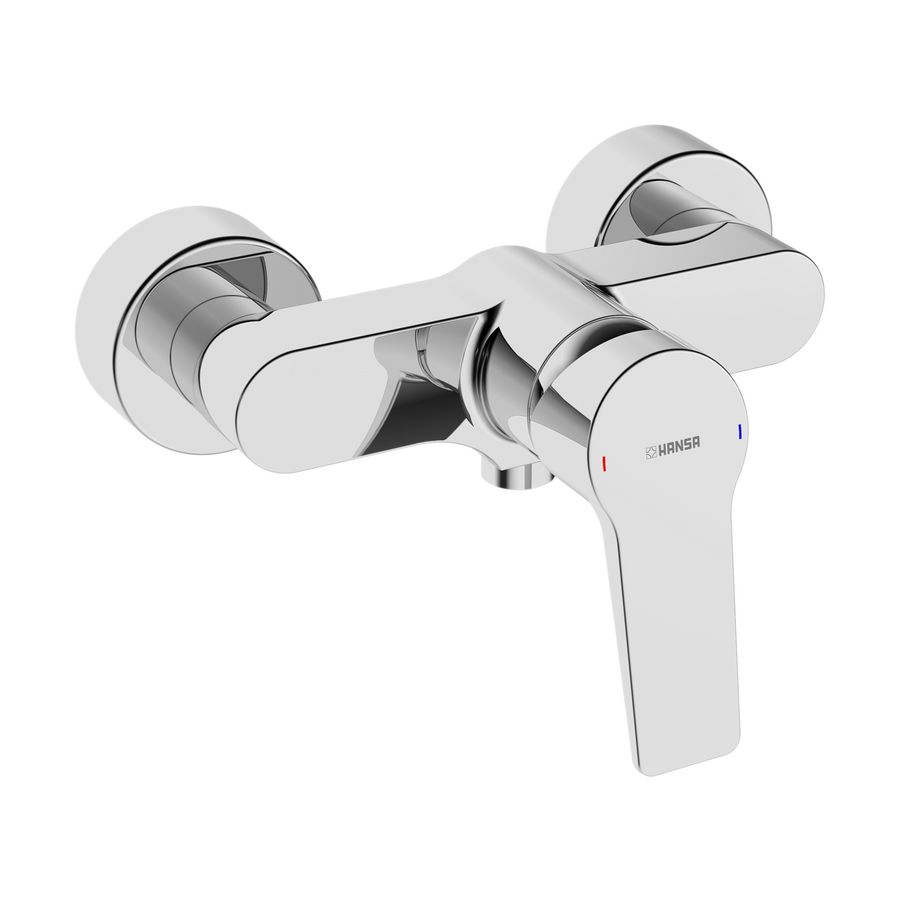 Twist douchemengkraan incl. S-koppelingen 1/2"x3/4"