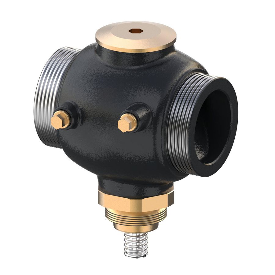 Regelafsluiter VGU PN25 50/20 2-weg schroefdraad flow/ret