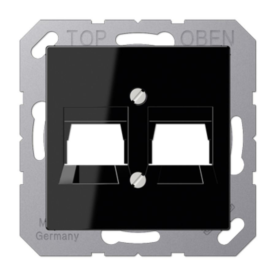 Afdekking A500 zwart voor Lexcom 2-voudig VVE=10