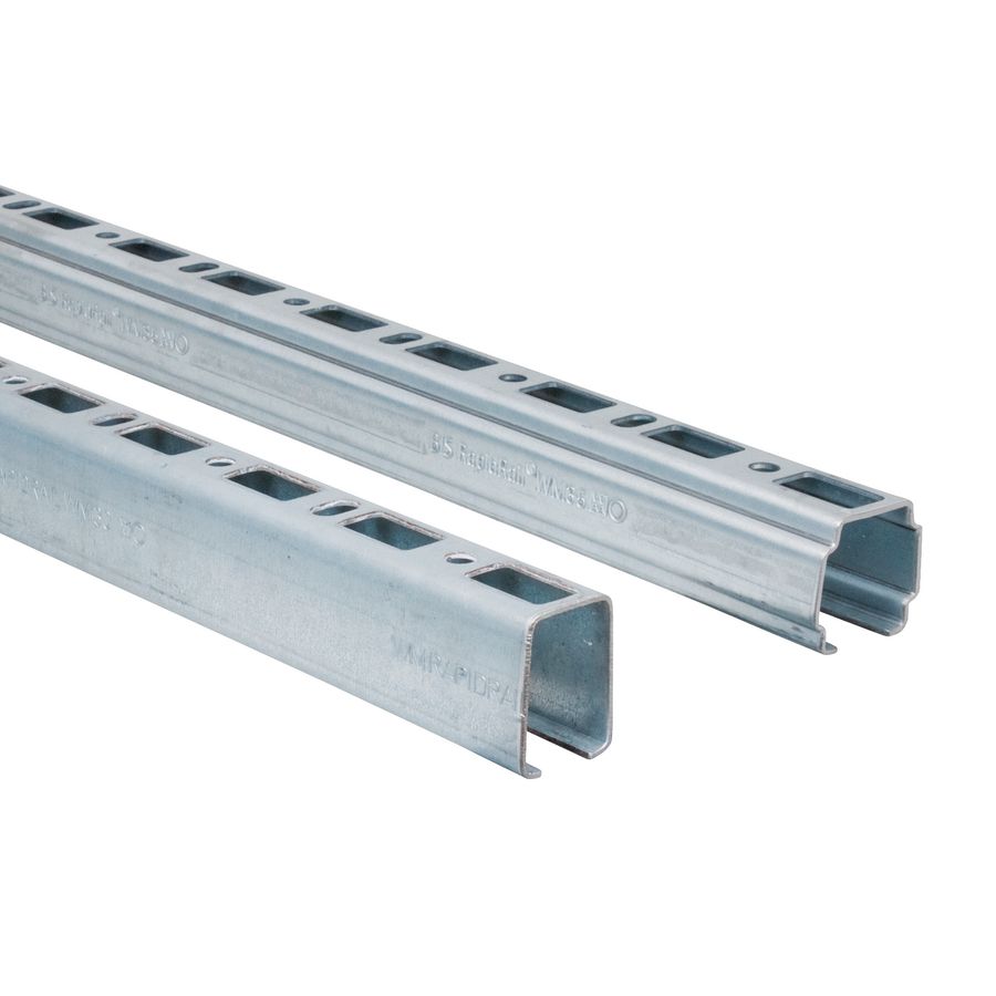 Lengte a 2m. montagerail Rapidrail verzinkt WM35 38x40mm VVE=10