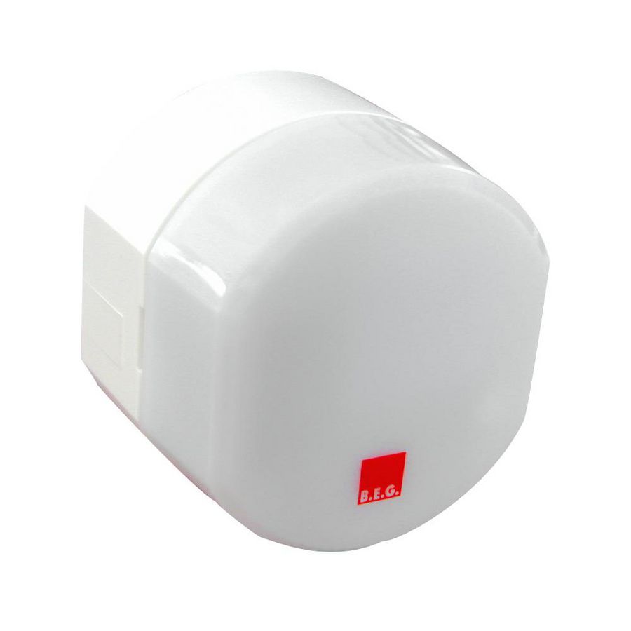 Schemerschakelaar Tijdschakelklokken OB wit IP54 1Kanaal