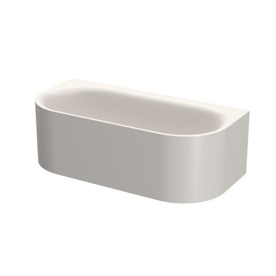 Bad BetteLux Oval I Silhouette 1800×850mm Flax