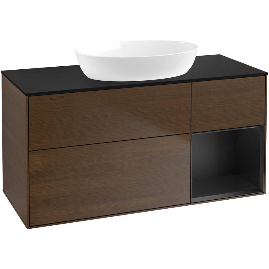 Wastafelonderkast Finion 1200x603x501mm W.Veneer FA72PDGN