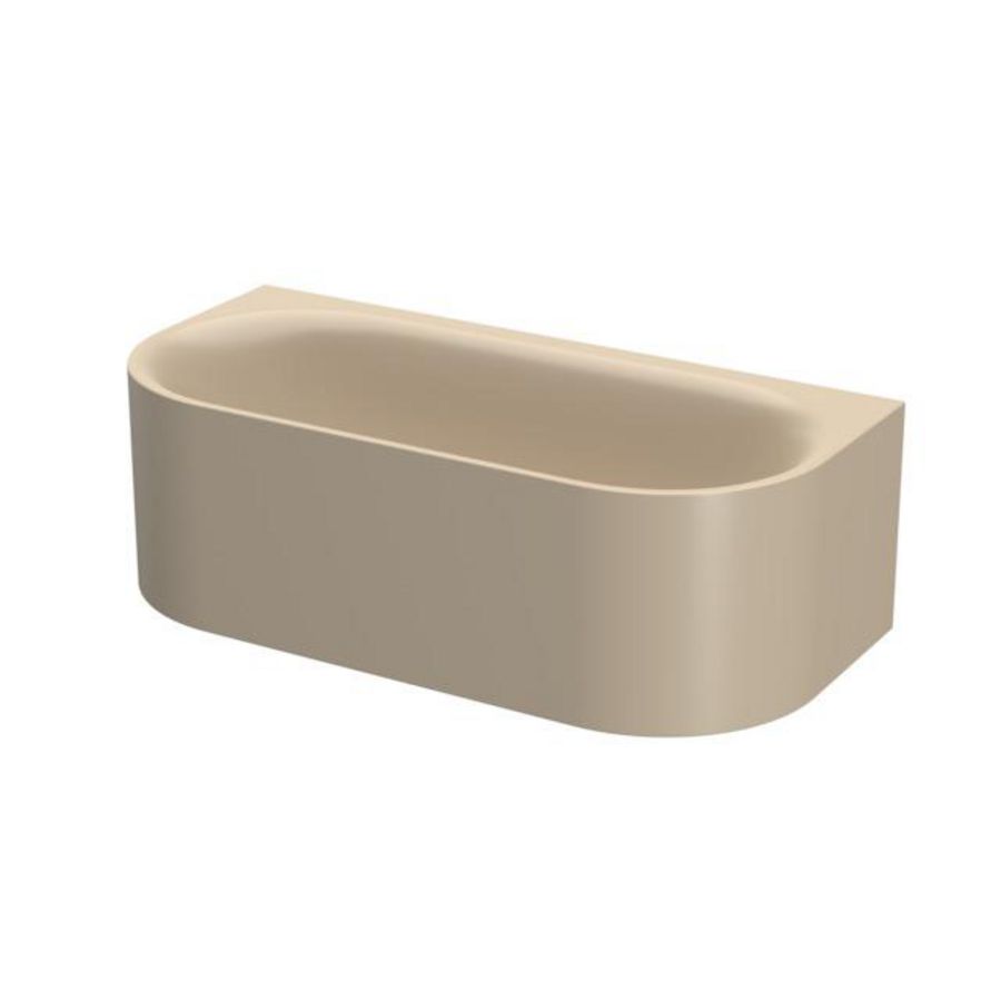 Bad BetteLux Oval I Silhouette 1800×850mm Sand