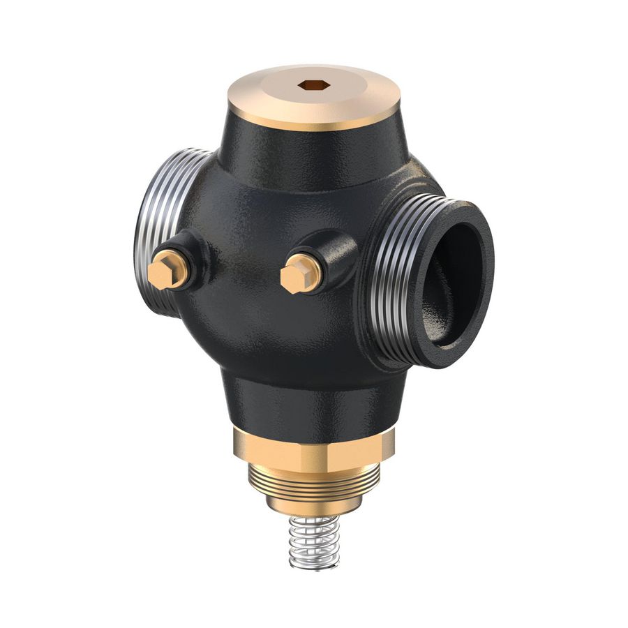 Regelafsluiter VGU PN25 40/16 2-weg schroefdraad flow/ret