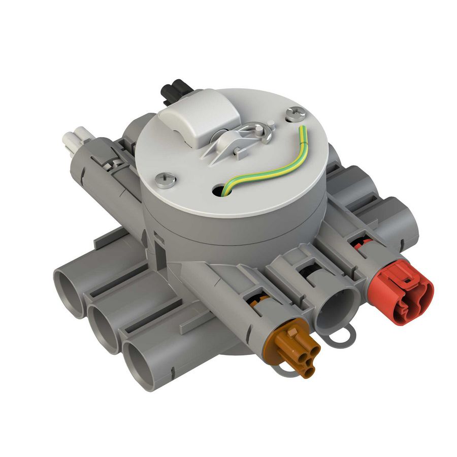 Stekerbare centraaldoos CW75-S1
