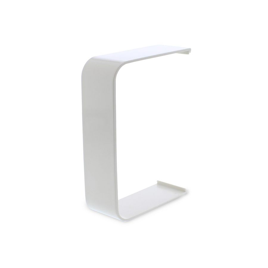 Zak a 10st. koppelstuk 140x90mm wit PVC RAL9001