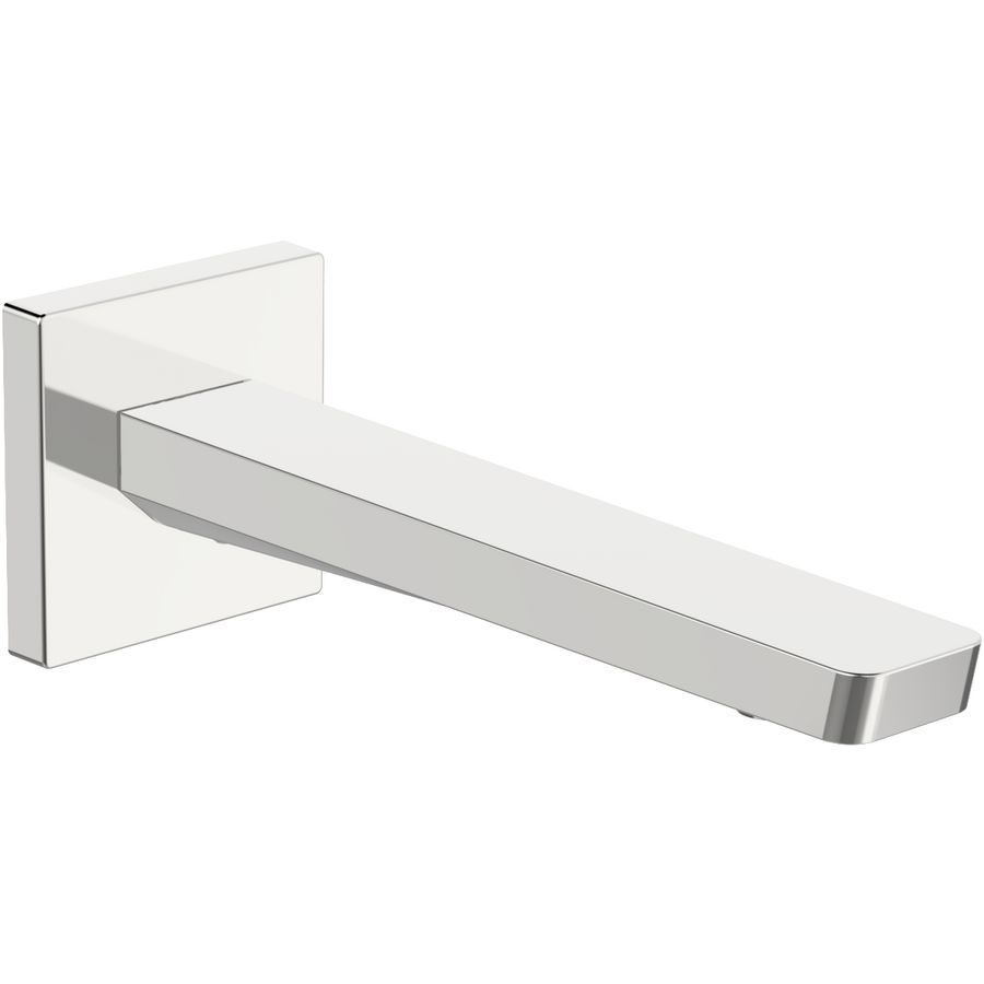 HANSASTELA baduitloop 1/2" sprong 187mm vierkante rozet