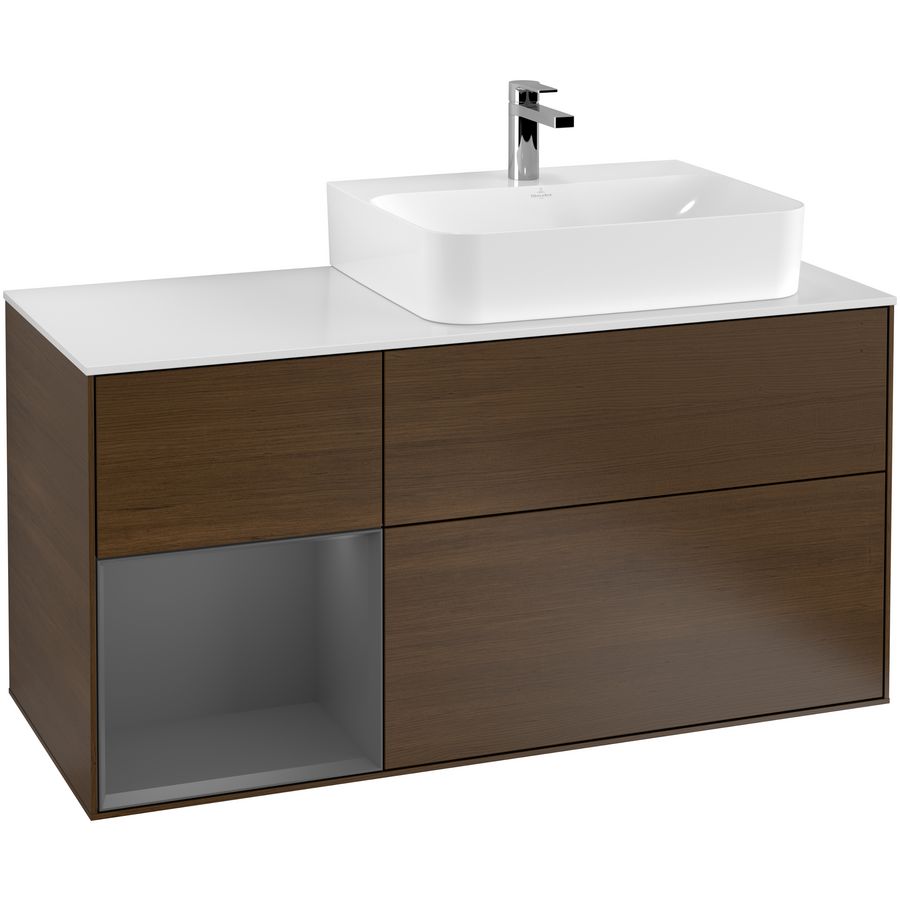 Wastafelonderkast Finion 1200x603x501mm W.Veneer G141GKGN
