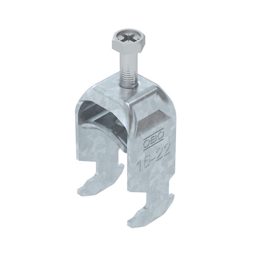 Beugelklem 2056 16-22mm staal thermisch verzinkt 1186016 VVE=100