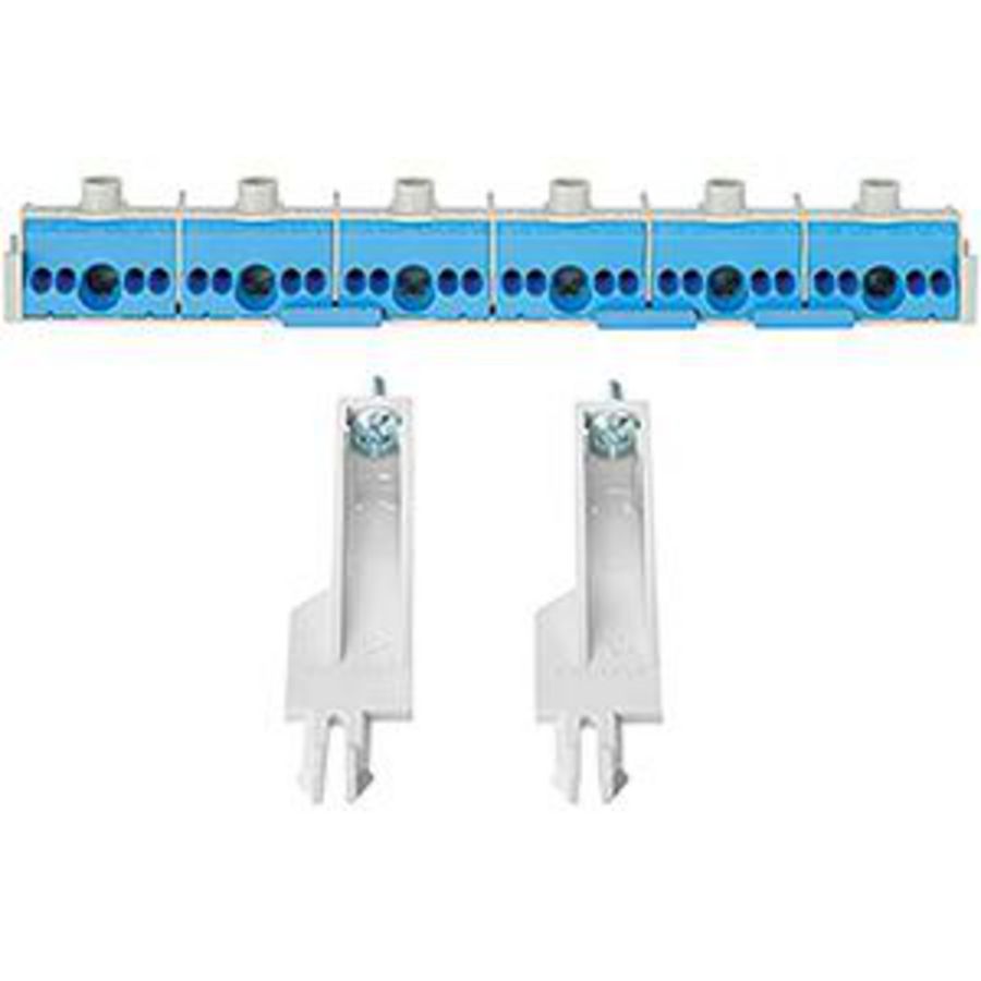 Nul-Insteekklem 6x25-24x4 mm2 Blauw