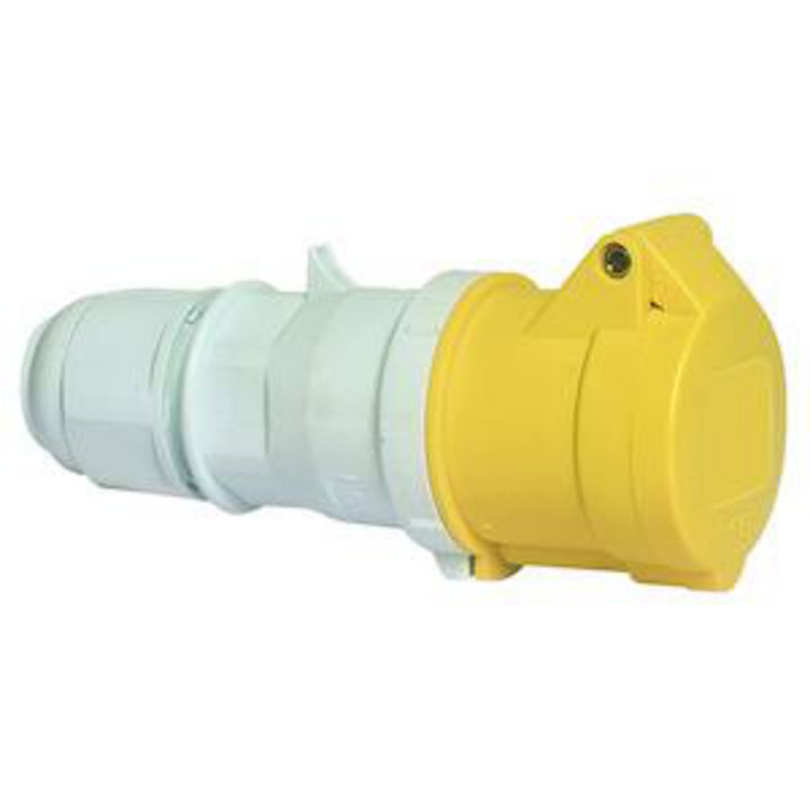 Koppelcontactst. 4h 16A 3P 110V IP44 QC MG