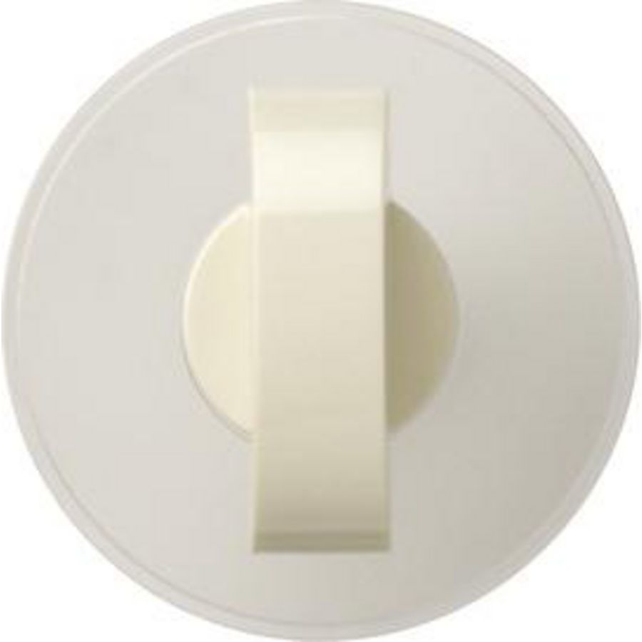 Draaiknop System 55 creme wit