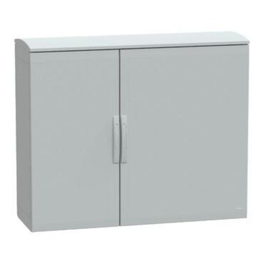 Staande behuizing + dak Polyester IP44 1000x12 Thalassa PLAT