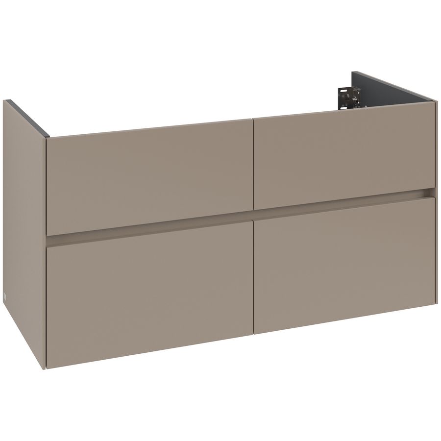 Wastafelonderkast Collaro 1196x603x498mm Taupe C140B0VM