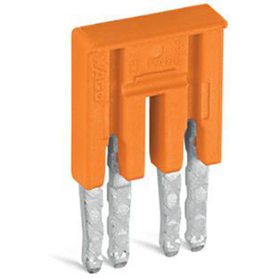 Brug 2-voudig geisoleerd oranje 282-432 VVE=10