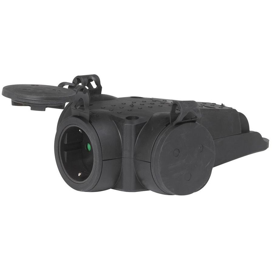 Hangkoppeling 3-voudig rubber VVE=5