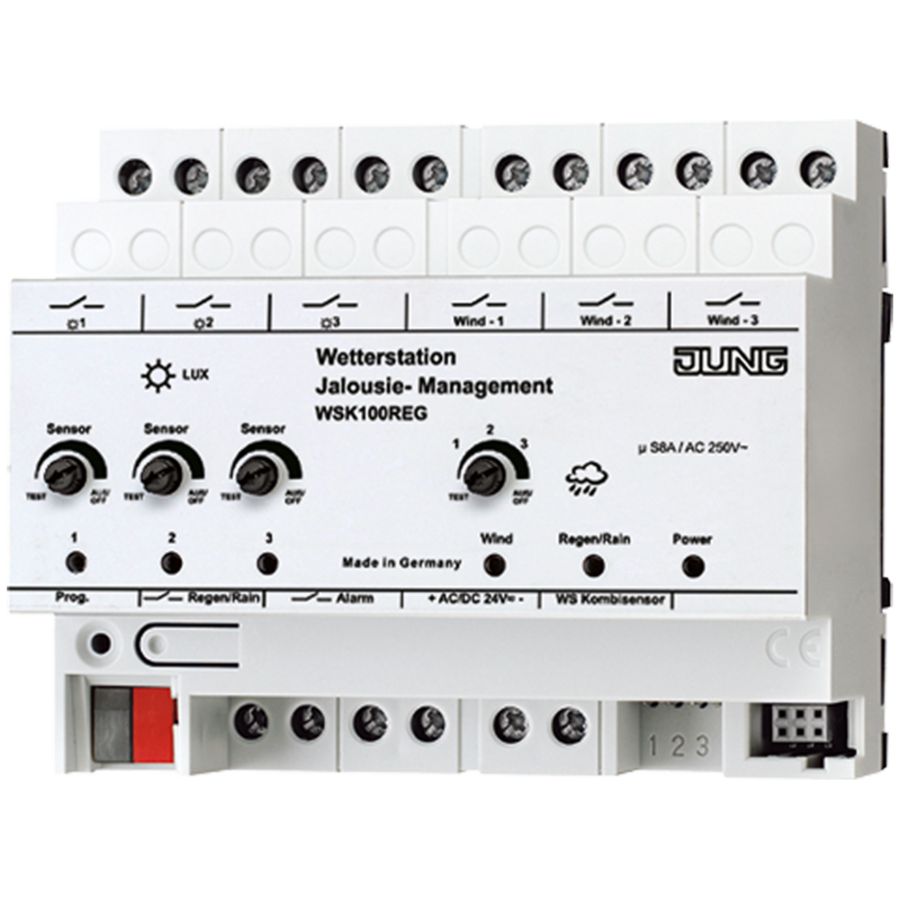 Din-rail Weerstation