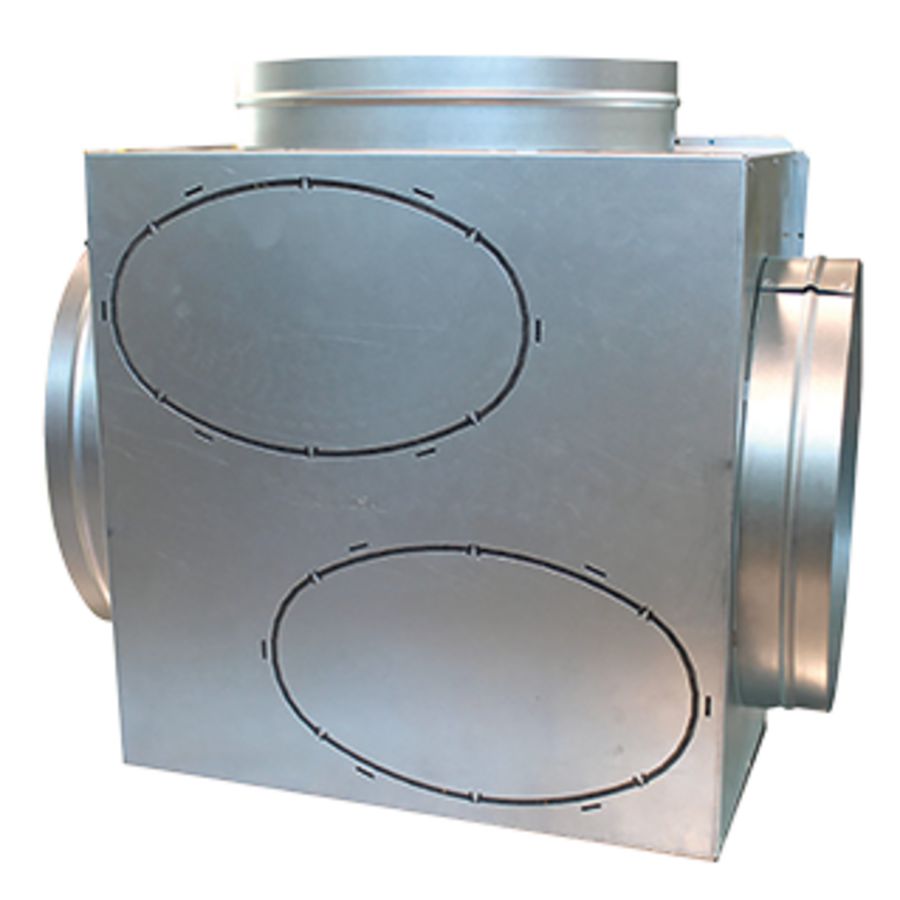 Plenum retourlucht multizoning