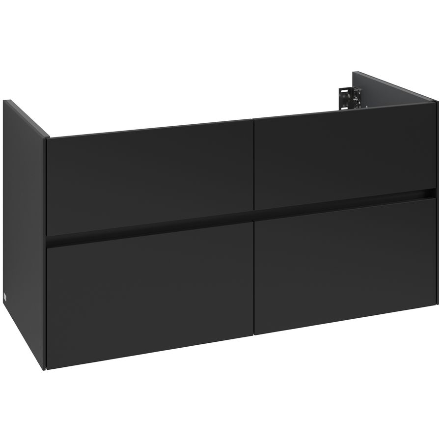Wastafelonderkast Collaro 1196x603x498mm Volcano Black C140B0VL