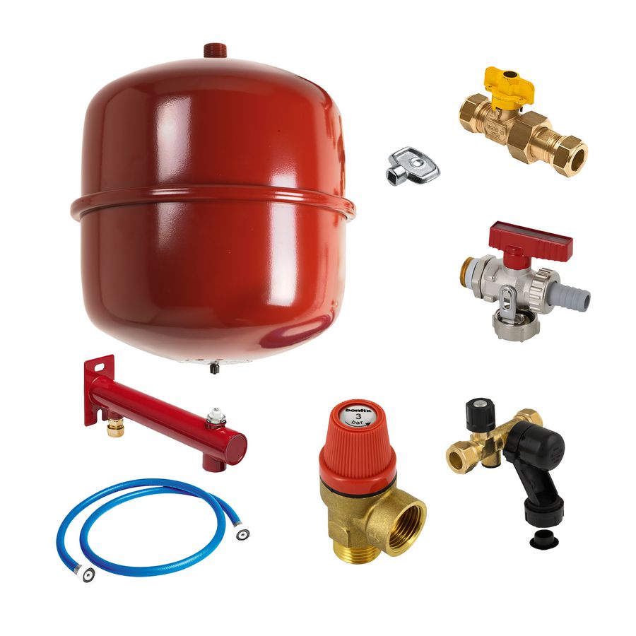 Ketelaansluitpakket Compleet incl. Reflex vat 18L/1.0