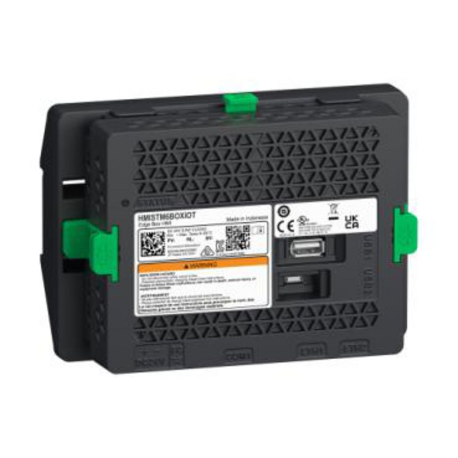 Edge Box HMI 1xSer. 1xUSB 1xUSB-C 2xEth. 24VDC DIN Rail EMSE