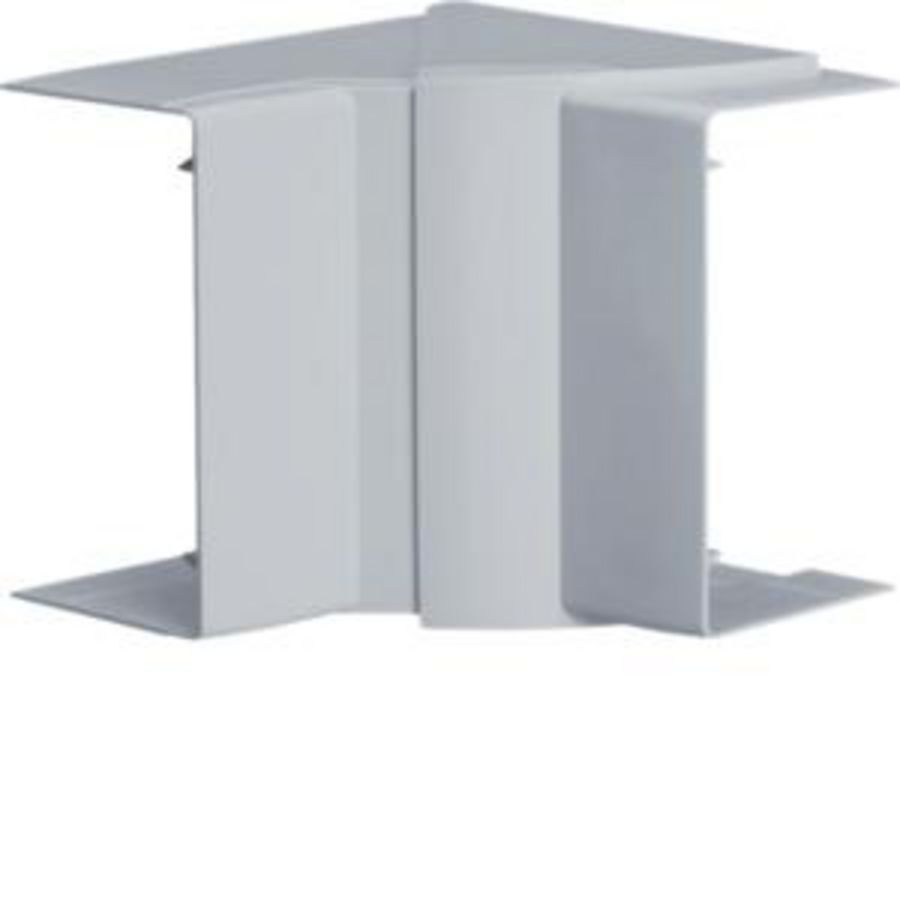 Binnenhoek voor goot 60x90mm LF grijs