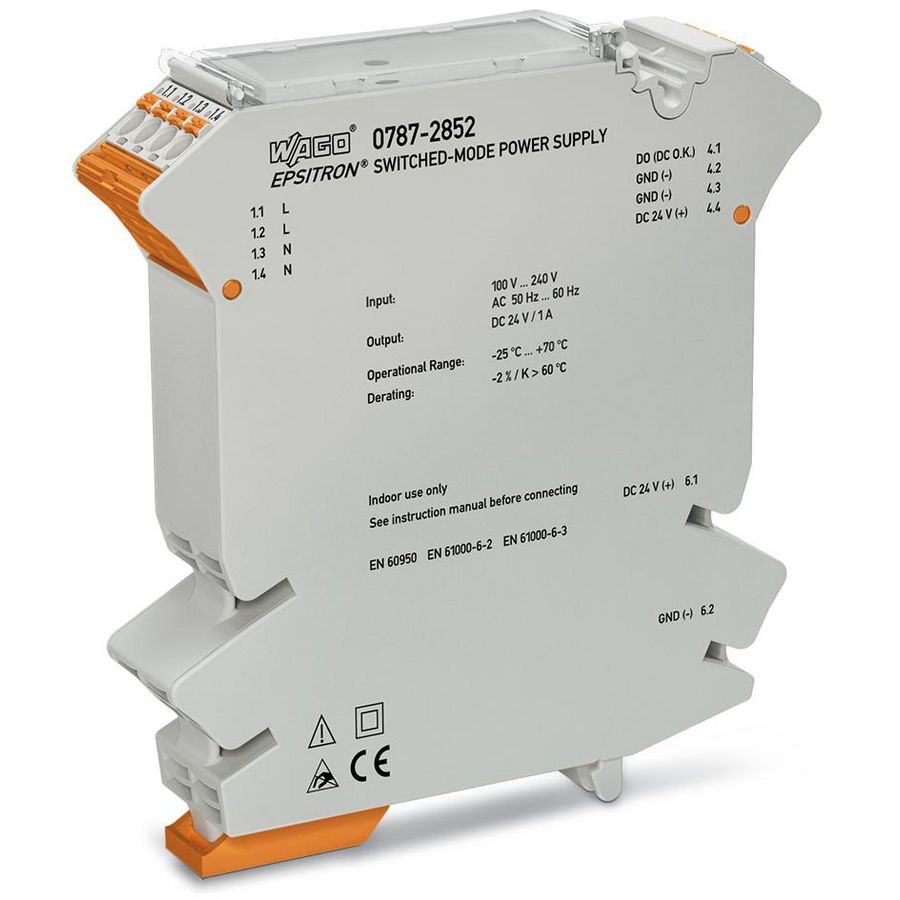 Primair geschakelde voeding 1-fasig DC 24V 787-2852