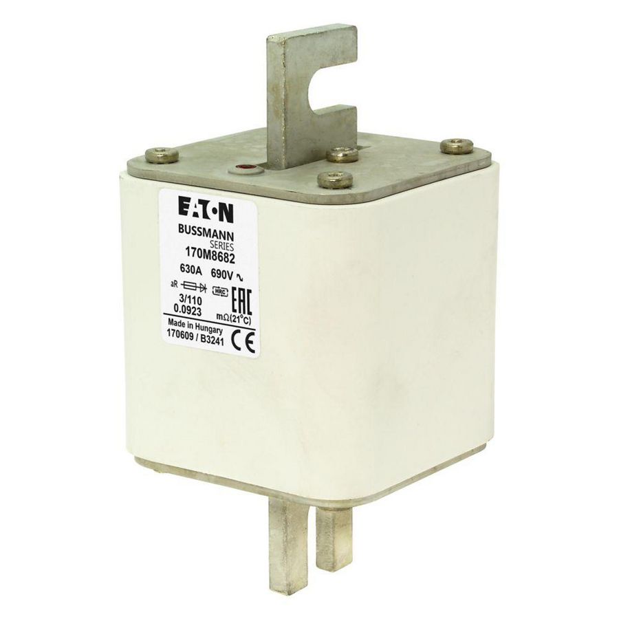 Zekering hoge snelheid 2520A AC 3000V 3 aR IEC enkel mel