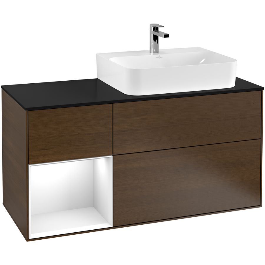 Wastafelonderkast Finion 1200x603x501mm W.Veneer G142GFGN