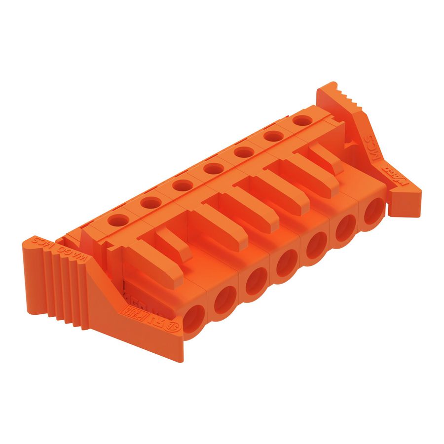 THT FE steker HA raster 5,08mm oranje 232-267/039-000 VVE=50