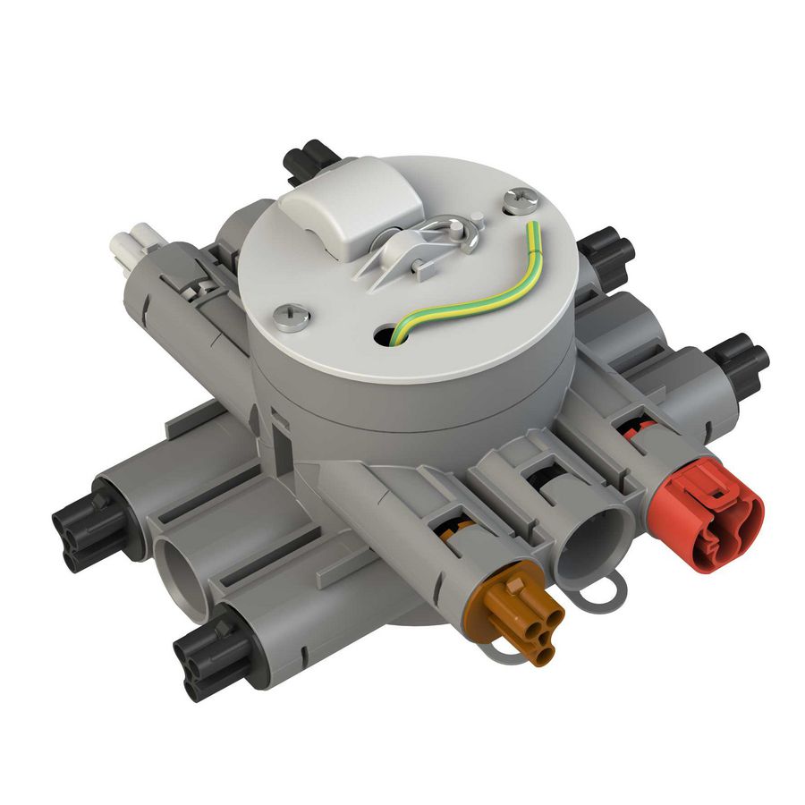 Stekerbare centraaldoos CW75-S5