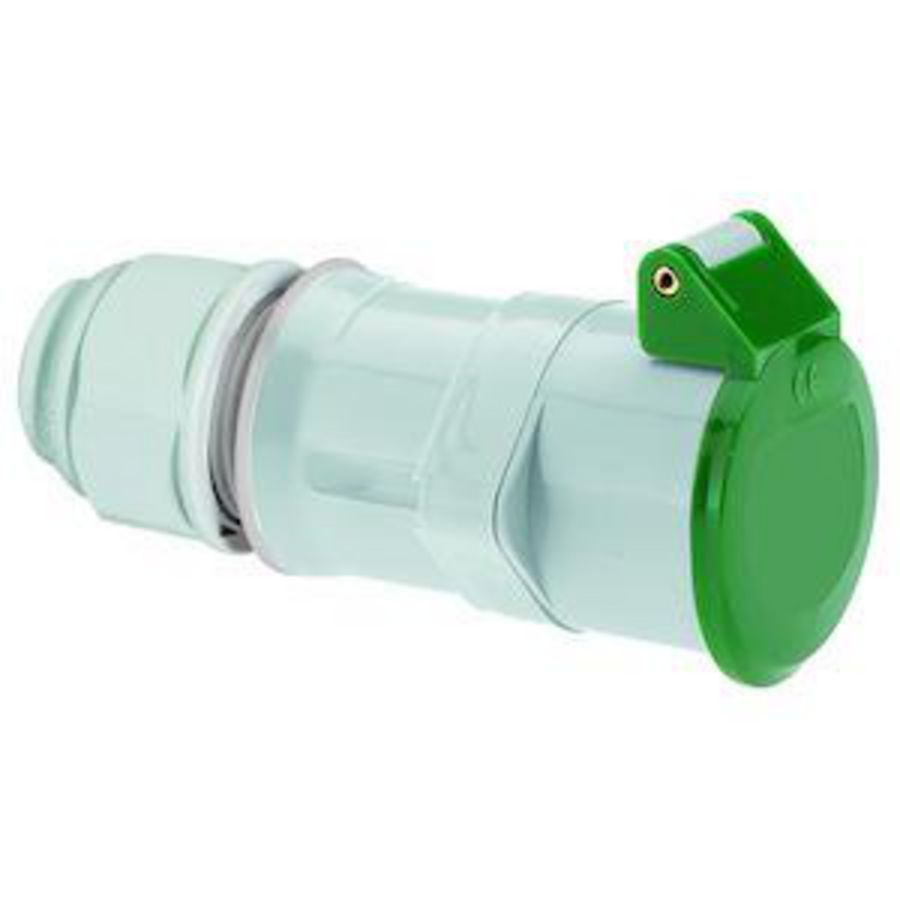 Koppelcontactst. 2h 16A 2P 50V IP44 MG Ni
