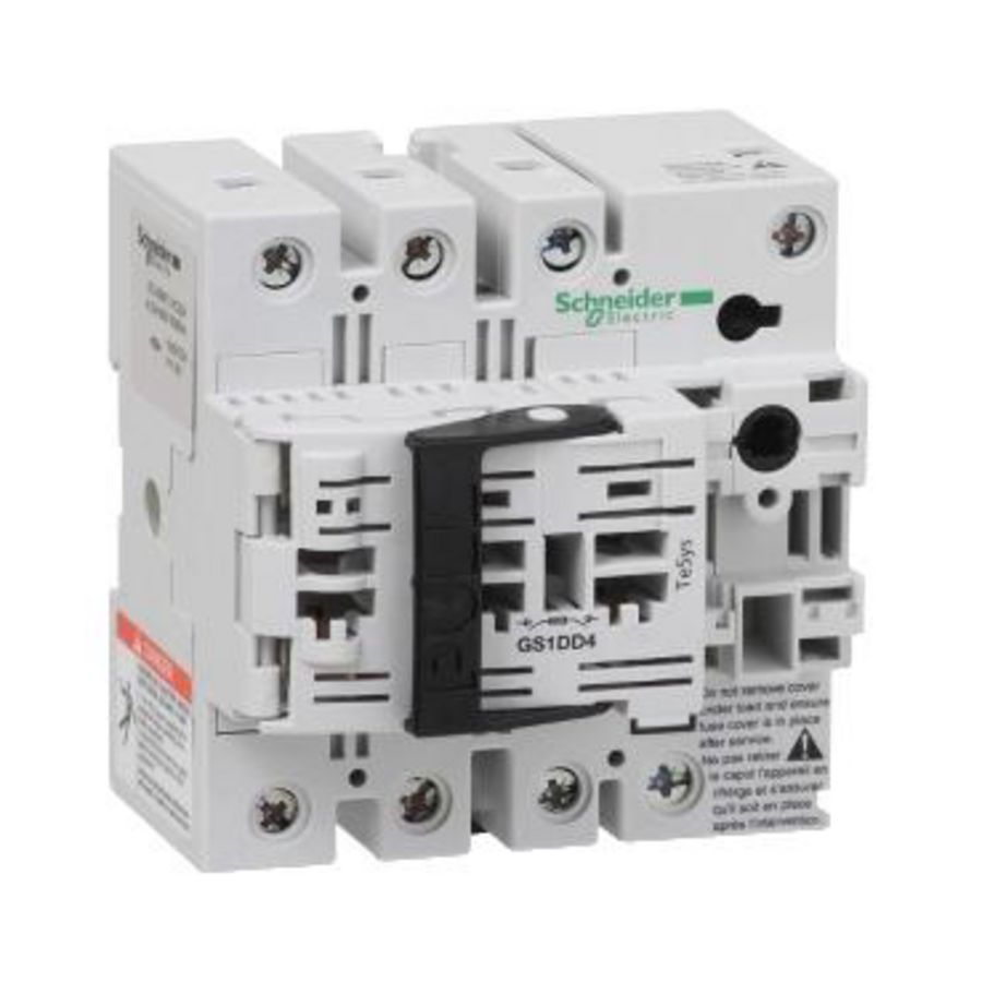 Zekeringlastscheider 3P+N(4M) 32A NFC 10x38mm TeSys GS