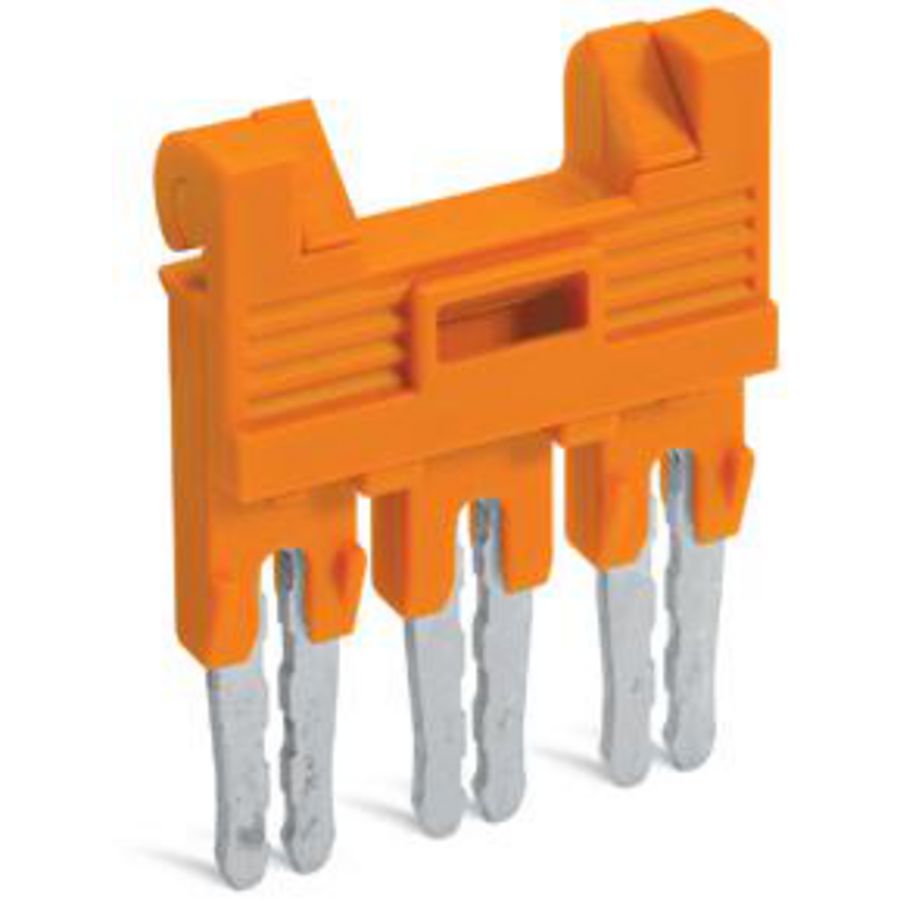 Brug 3-voudig geisoleerd oranje 282-433/100-000 VVE=10