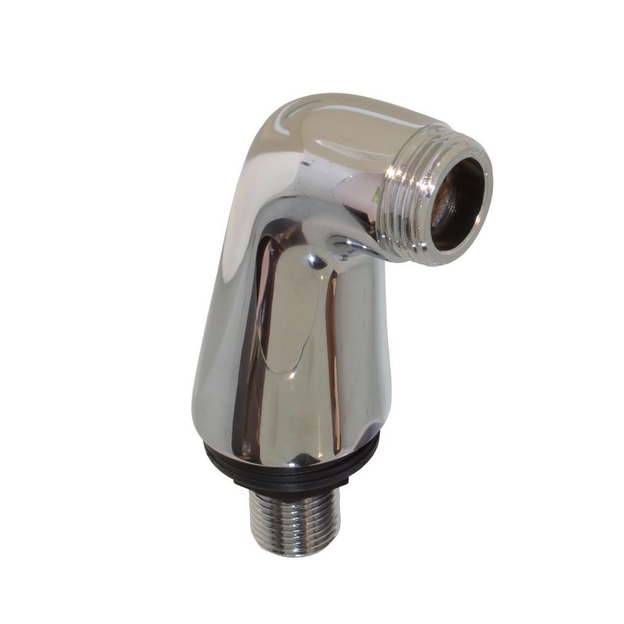 Staande koppeling 1/2"x3/4" ms verchroomd