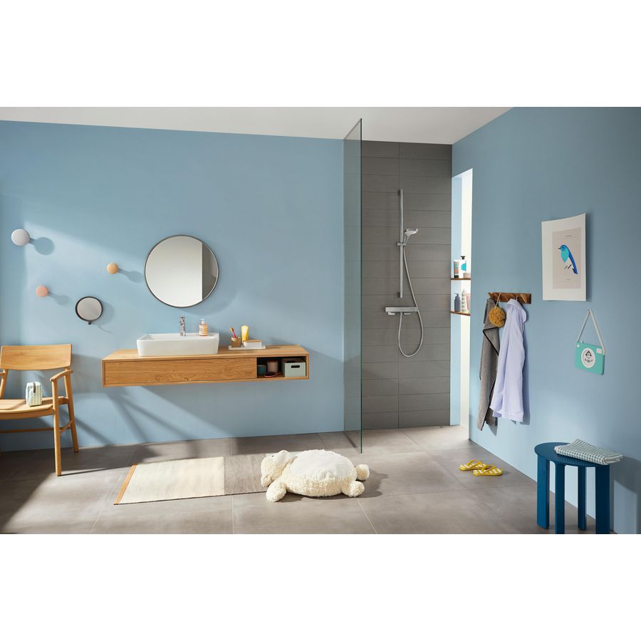 Croma Select S 110 Vario EcoSmart glijstangset 90cm wit/chroom